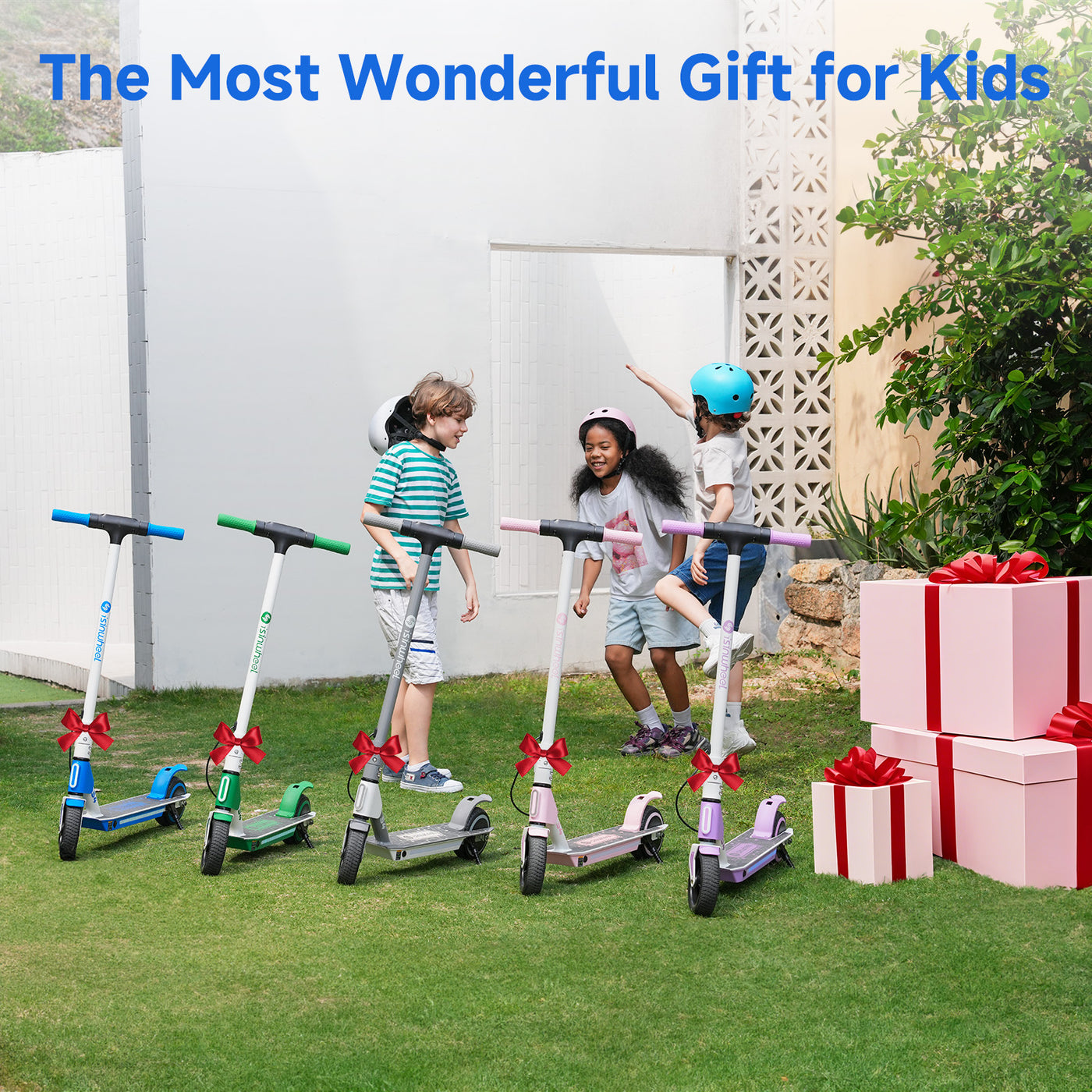 isinwheel S4 Electric Scooter for Kids