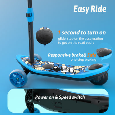 isinwheel Mini 3 Wheel Kids Electric Scooter