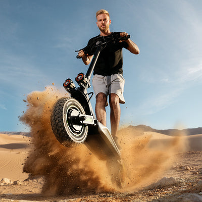 isinwheel® GT4 High-Performance 2400W Dual Motor Electric Scooter