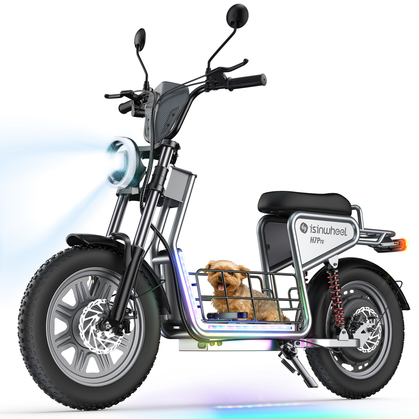 isinwheel® H7Pro Commuting Electric Scooter with Seat