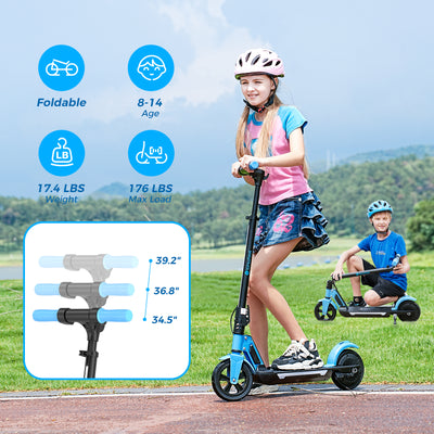 isinwheel S7 Glow Adjustable Kids E-Scooter