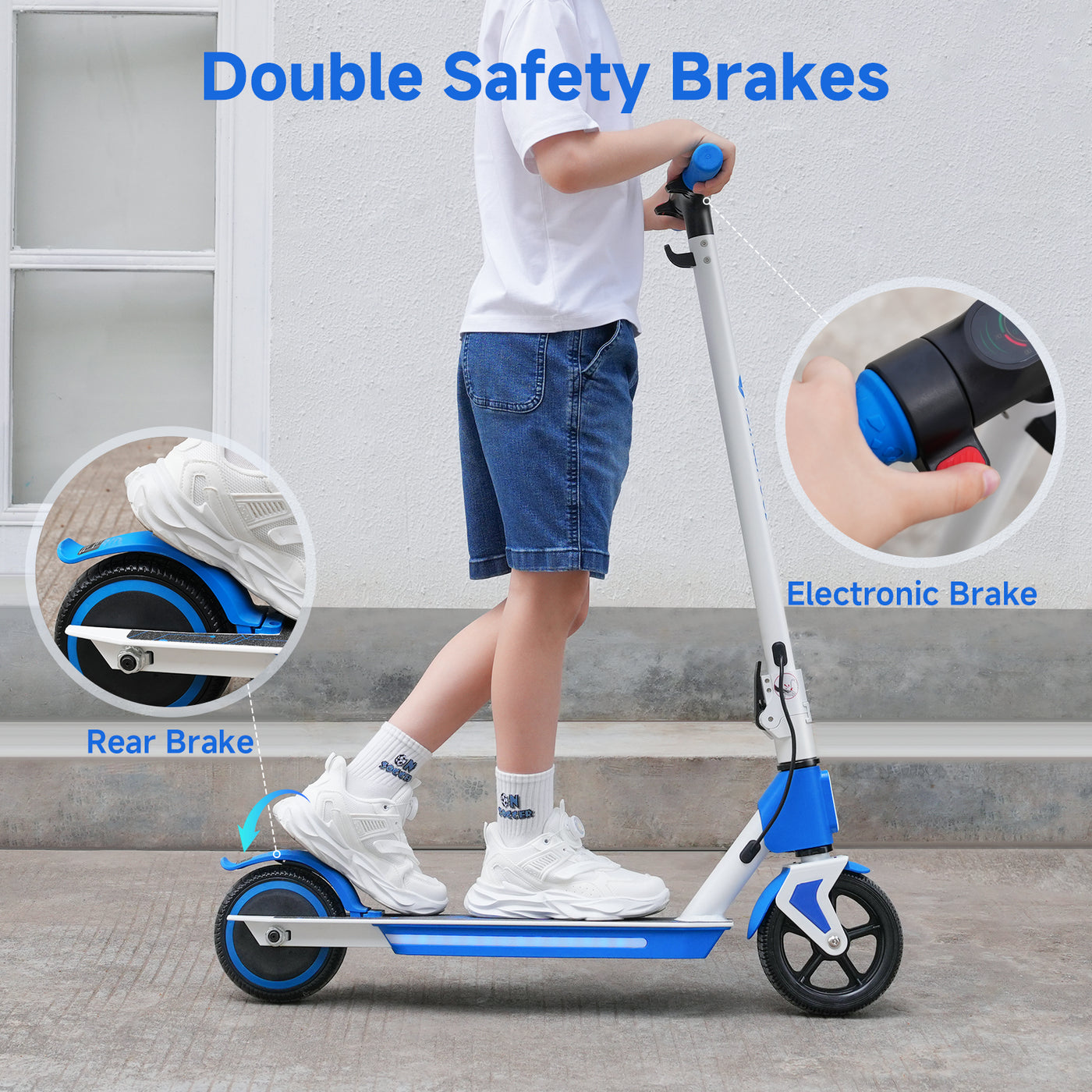 isinwheel S4 Electric Scooter for Kids