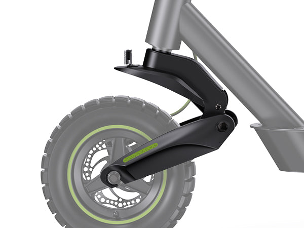 Swing arm suspension