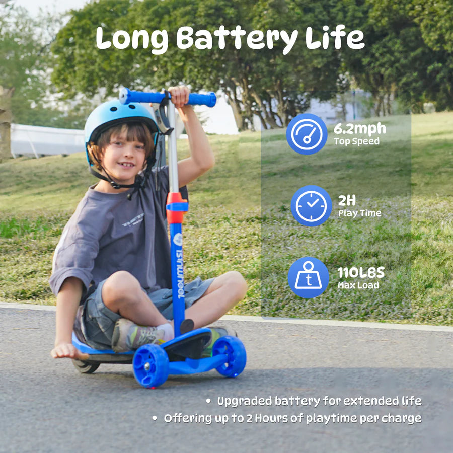 isinwheel MiniSpider 2-in-1 Electric Scooter for Kids
