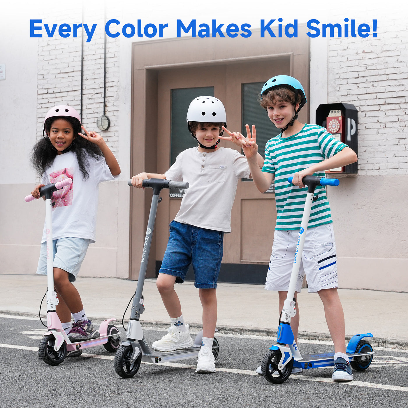 isinwheel S4 Electric Scooter for Kids