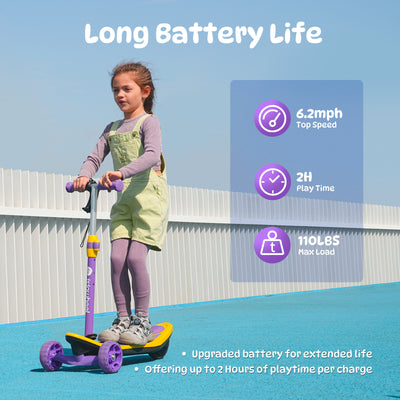 isinwheel MiniSpider 2-in-1 Electric Scooter for Kids