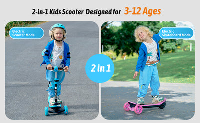 isinwheel Mini 3 Wheel Kids Electric Scooter