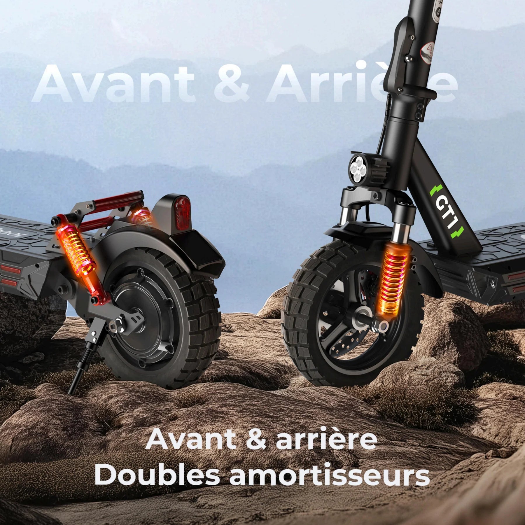 iSinwheel GT1 Dual Motor Off-Road Electric Scooter iSinwheel GT1 Dual Motor Off-Road Electric Scooter - iSinwheel GT1 Off Road Electric Scooter