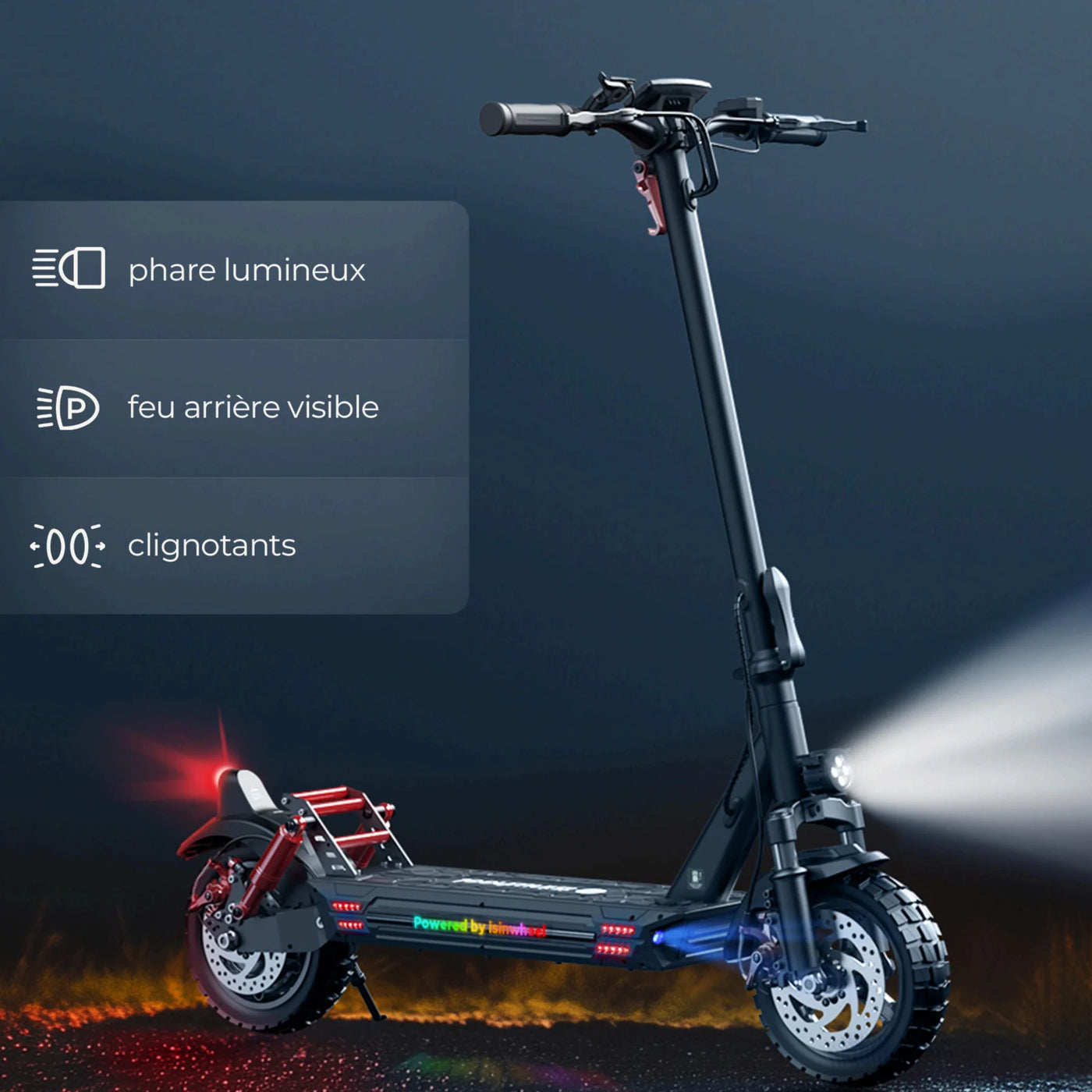 isinwheel GT1 Off Road Electric Scooter 800W