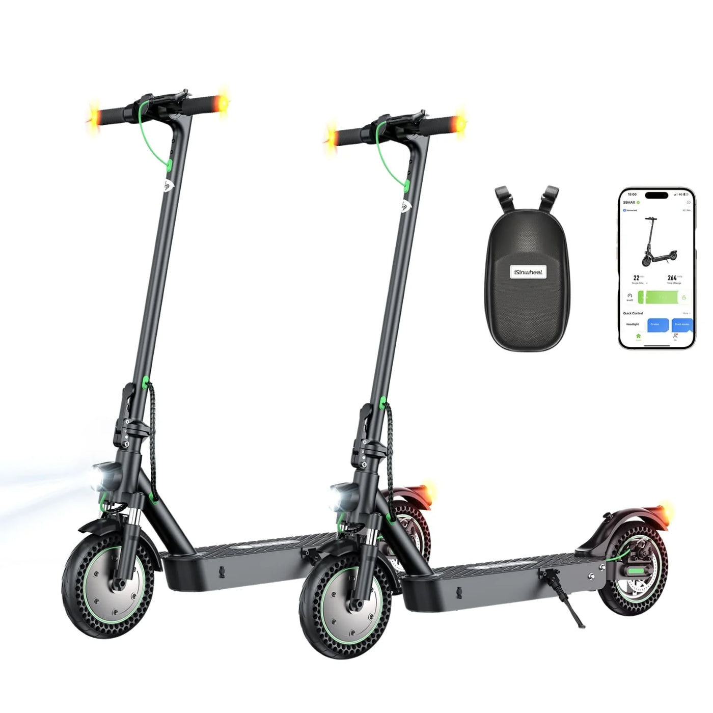 isinwheel S9Max Adult Commuter Electric Scooter 500W