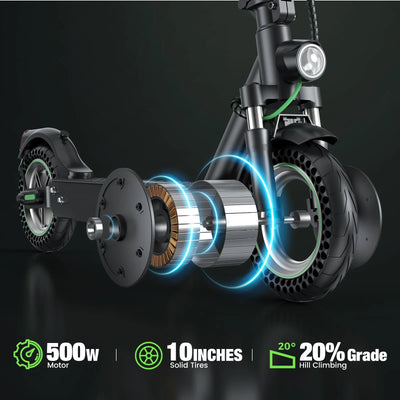 isinwheel S9Max Adult Commuter Electric Scooter 500W