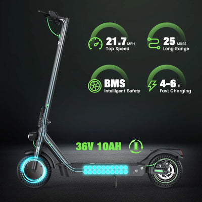 isinwheel S9Max Adult Commuter Electric Scooter 500W