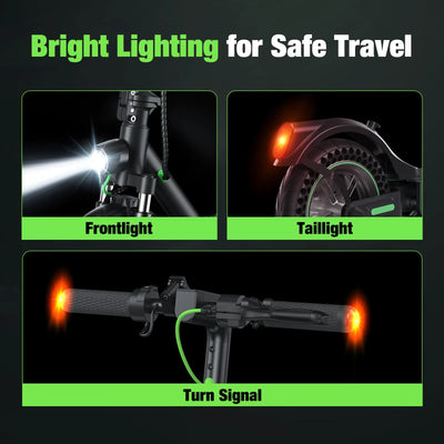 isinwheel S9Max Adult Commuter Electric Scooter 500W