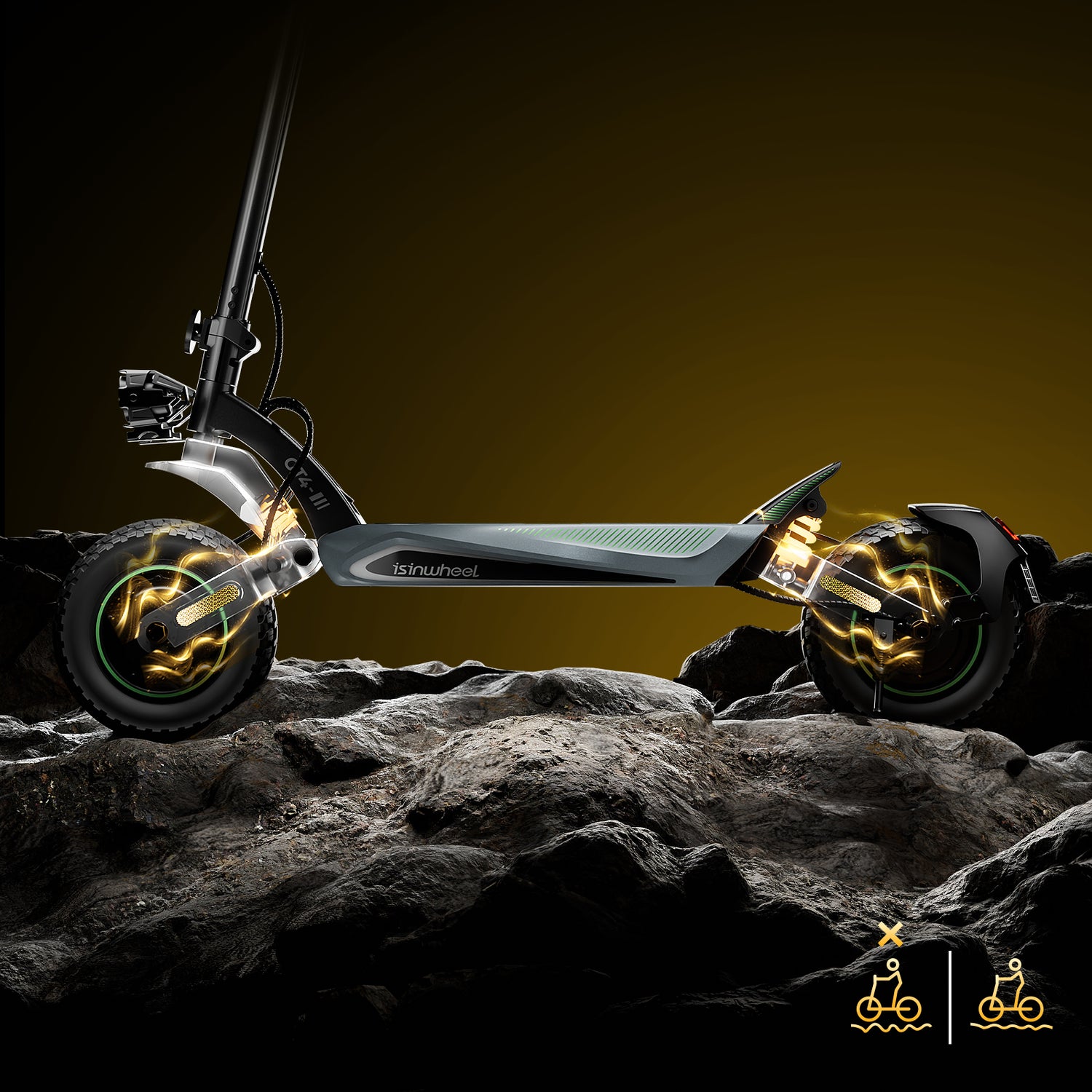 Dual Swingarm Suspension