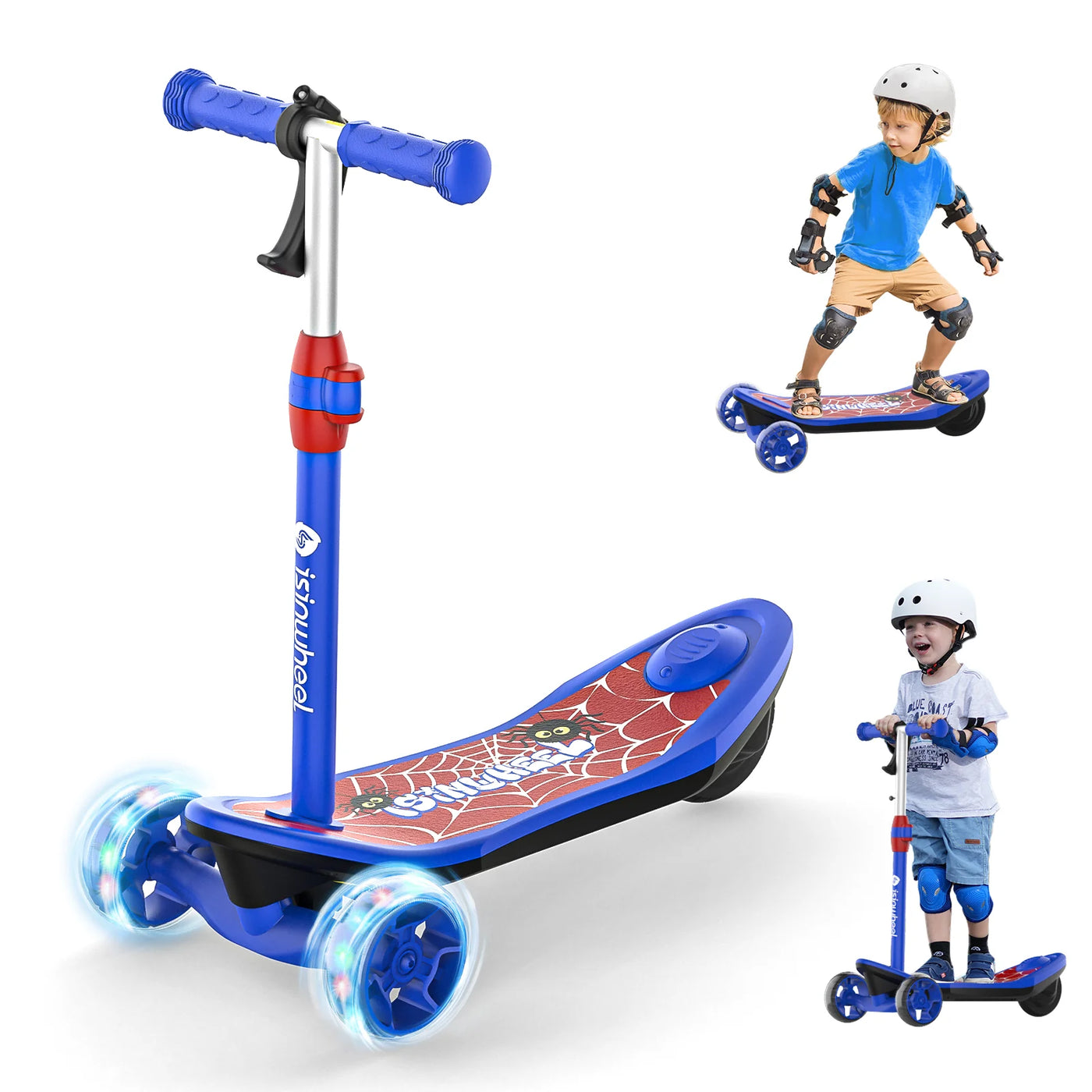 isinwheel MiniSpider 2-in-1 Electric Scooter for Kids