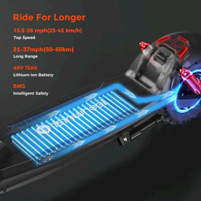 isinwheel® GT2 Off Road Electric Scooter 1000W
