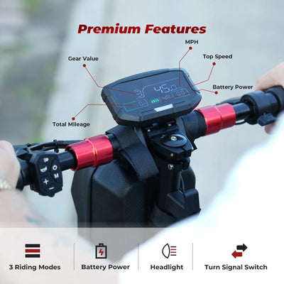 isinwheel® GT2 Off Road Electric Scooter 1000W